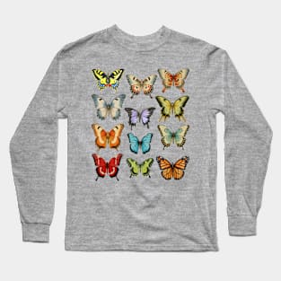 Butterflies Collection Long Sleeve T-Shirt